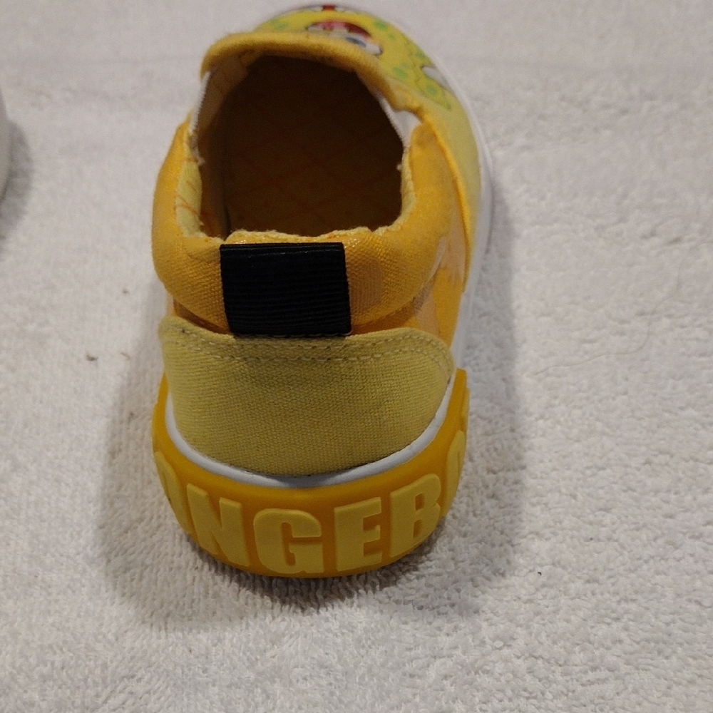 Ground Up,SpongeBob SquarePants Kids Slip-On Shoes - Yellow and Pink - Picture 5 of 7
